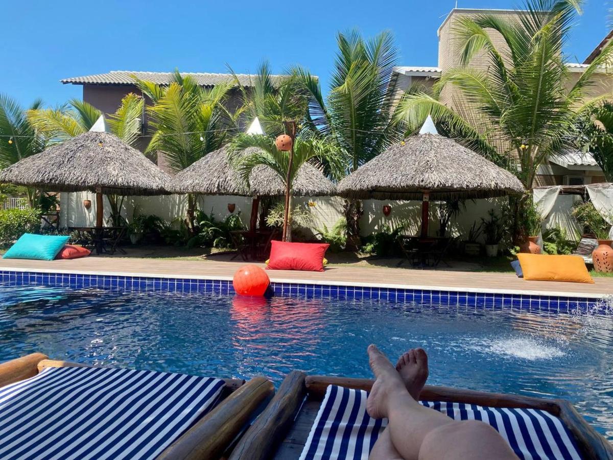 Leao Beach Pousada Luis Correia Luaran gambar