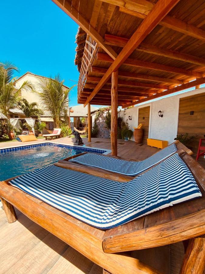 Leao Beach Pousada Luis Correia Luaran gambar