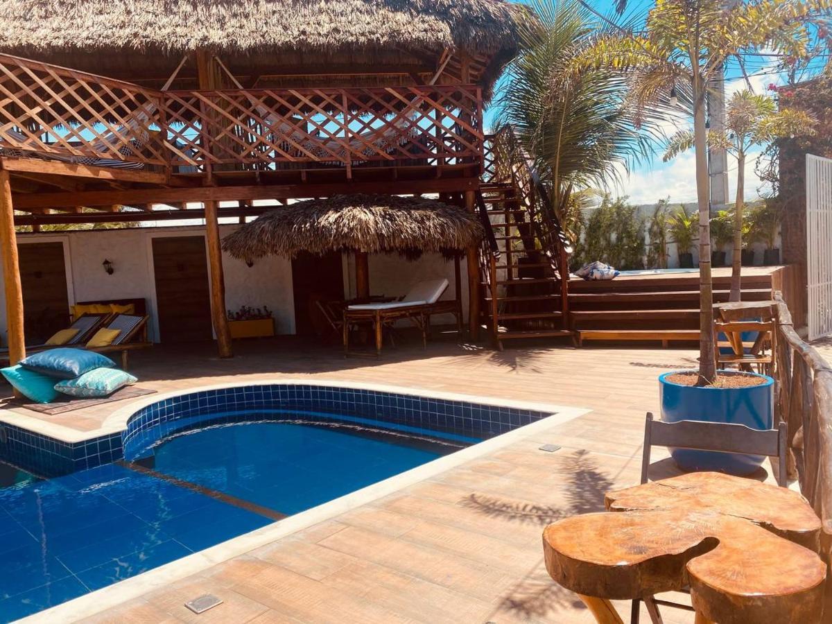 Leao Beach Pousada Luis Correia Luaran gambar