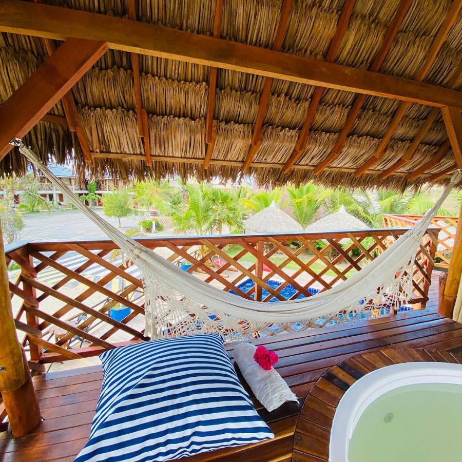 Leao Beach Pousada Luis Correia Luaran gambar