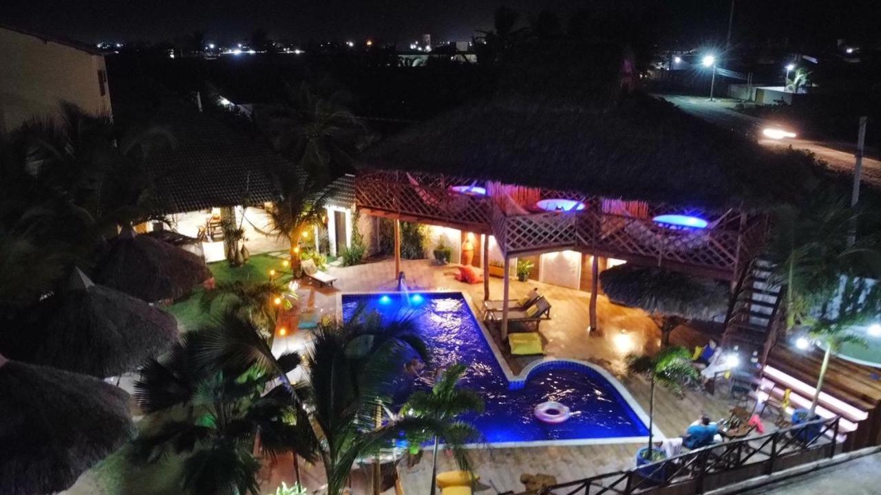 Leao Beach Pousada Luis Correia Luaran gambar